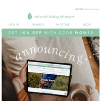 Natural Baby Shower email thumbnail