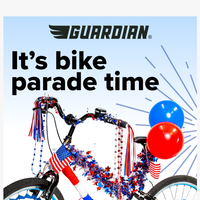 Guardian Bikes email thumbnail