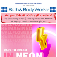 Bath and Body Works email thumbnail