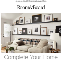 Room & Board email thumbnail