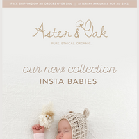 Aster & Oak email thumbnail