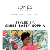 Jones New York email thumbnail