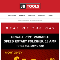 JB Tools email thumbnail