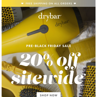 Drybar email thumbnail