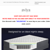 Aviya Mattress email thumbnail