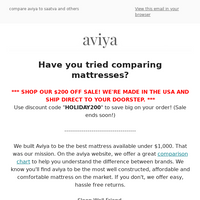 Aviya Mattress email thumbnail