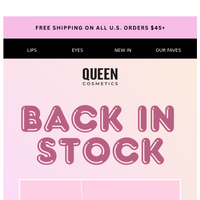 Queen Cosmetics email thumbnail