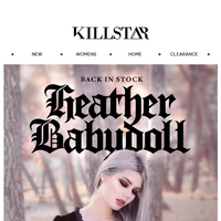 KILLSTAR UK email thumbnail