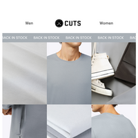 Cuts Clothing email thumbnail