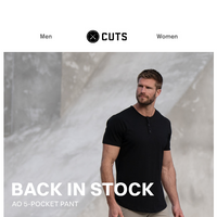 Cuts Clothing email thumbnail