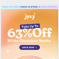 Javy Coffee email thumbnail