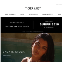 Tiger Mist email thumbnail