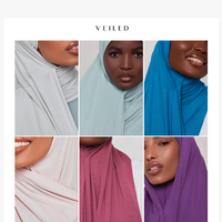 Veiled Collection email thumbnail