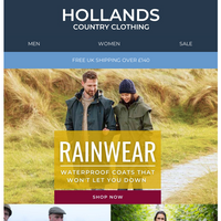 Hollands Country Clothing email thumbnail