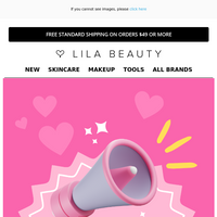 Lila Beauty email thumbnail