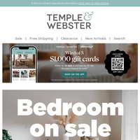 Temple & Webster email thumbnail