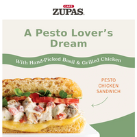 Cafe Zupas email thumbnail