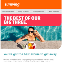 Sunwing Vacations email thumbnail