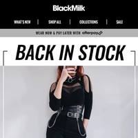 Black Milk Clothing email thumbnail