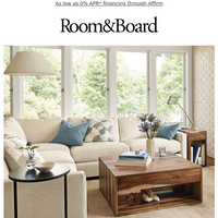 Room & Board email thumbnail