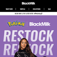 Black Milk Clothing email thumbnail