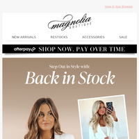 Magnolia Boutique email thumbnail