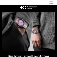 Christopher Ward UK email thumbnail