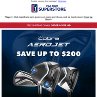 PGA TOUR Superstore email thumbnail