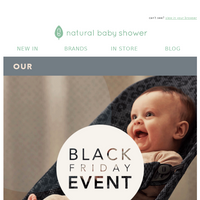 Natural Baby Shower email thumbnail