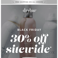 Drybar email thumbnail