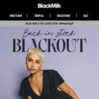 Black Milk Clothing email thumbnail