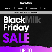 Black Milk Clothing email thumbnail