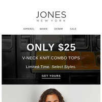 Jones New York email thumbnail