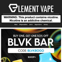 Element Vape email thumbnail