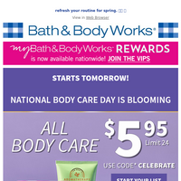 Bath and Body Works email thumbnail