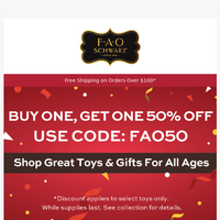 FAO Schwarz email thumbnail