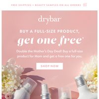 Drybar email thumbnail