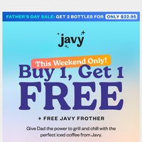 Javy Coffee email thumbnail