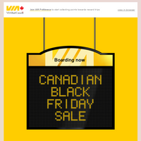 VIA Rail email thumbnail