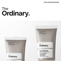 The Ordinary email thumbnail