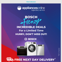 Appliances Online email thumbnail