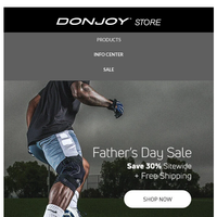 DonJoy email thumbnail