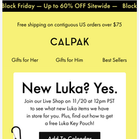 CALPAK email thumbnail