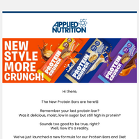 Applied Nutrition email thumbnail