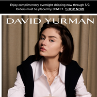 David Yurman email thumbnail