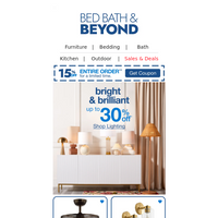 Bed Bath and Beyond email thumbnail