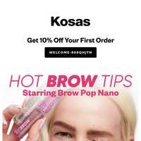 Kosas email thumbnail