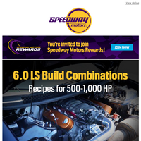 Speedway Motors email thumbnail