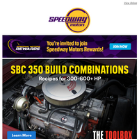 Speedway Motors email thumbnail