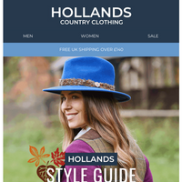 Hollands Country Clothing email thumbnail